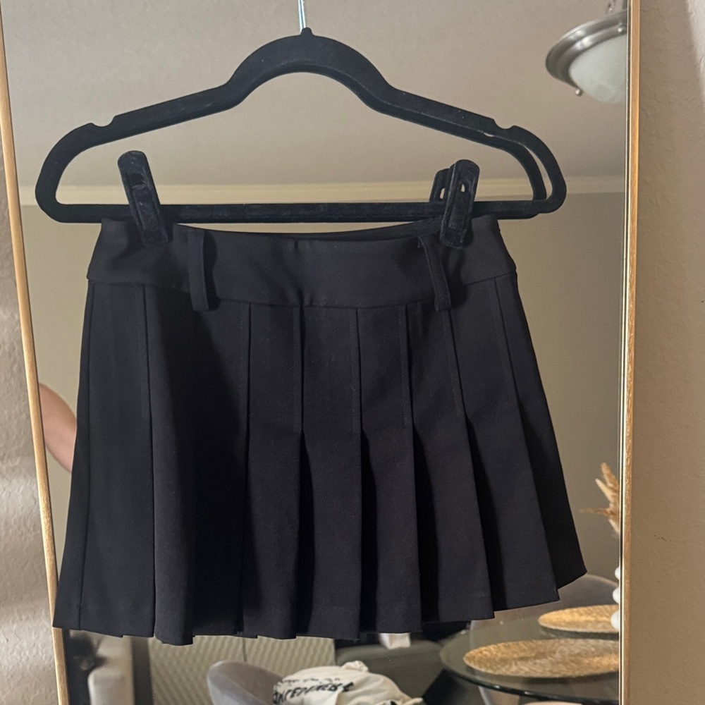 Black Pleated Skirt - New with tags